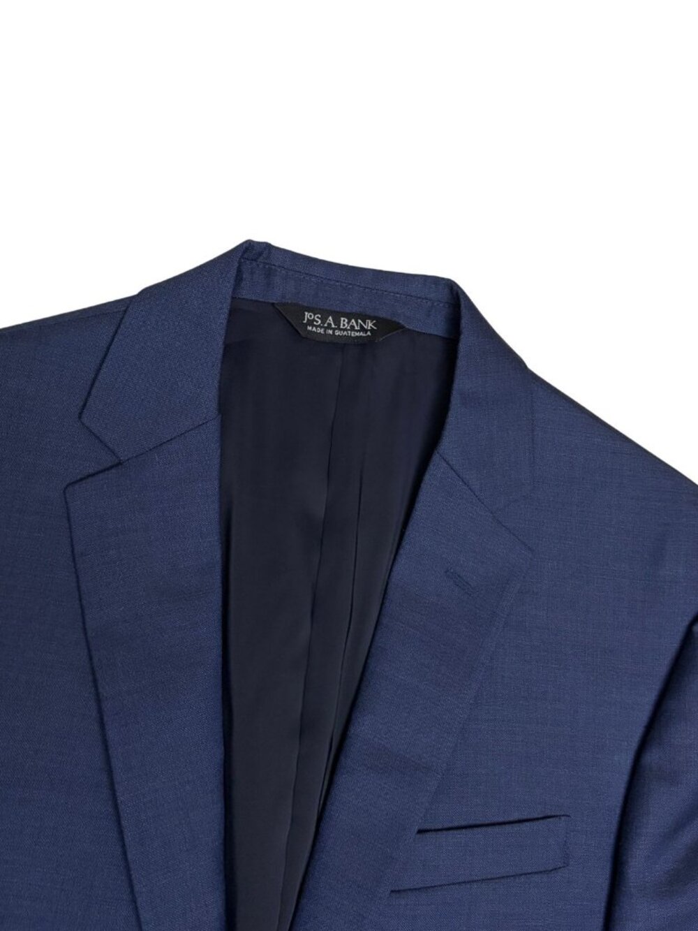 JOS A BANK Wool Business Suit Blue Blazer Dress Pants Formal Jacket Mens 39L - Picture 7 of 8